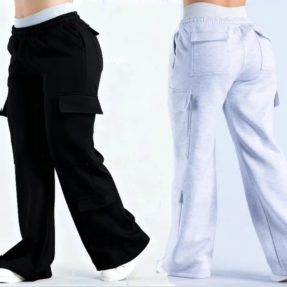 Dnyef Women‘s Wide Leg Cargo Pants Elastic Waistband with Large Pockets Casual Fitness Sportswear Y2k Long Pants
Dnyef Women‘s Wide Leg Cargo Pants Elastic Waistband with Large Pockets Casual Fitness Sportswear Y2k Long Pants