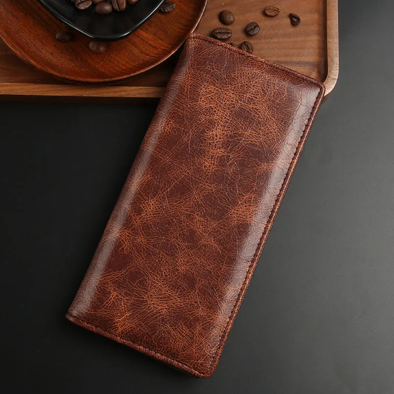 Men's Long Wallet Can Hold Mobile Phones, Multiple Card Slots, Business Wallet, Card Bag, Retro Wallet Batch
Men's Long Wallet Can Hold Mobile Phones, Multiple Card Slots, Business Wallet, Card Bag, Retro Wallet Batch