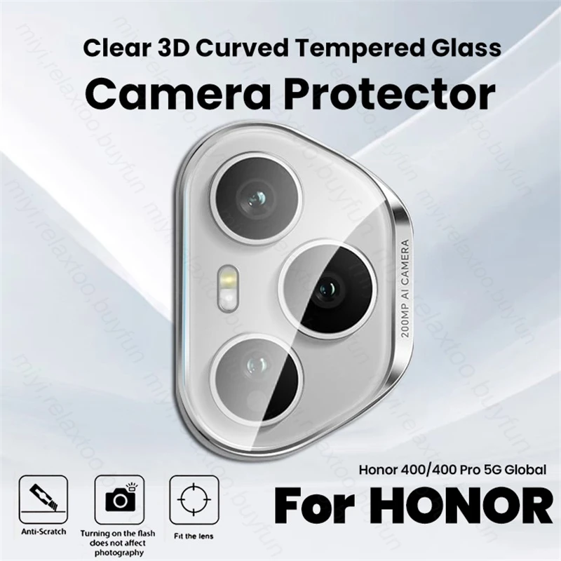 3-1Pcs Clear 3D Curved Camera Protector Case For Honor 400 Pro 5G Tempered Glass Lens Cap Honor400Pro Honor400 Honer 400Pro 2025
3-1Pcs Clear 3D Curved Camera Protector Case For Honor 400 Pro 5G Tempered Glass Lens Cap Honor400Pro Honor400 Honer 400Pro 2025