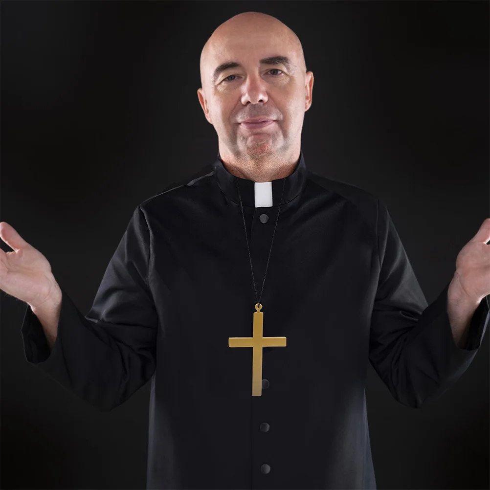 Cross Pendant Necklace For Men Women Plastic Ornament Religious Decor Faith Jewelry Church Accessories
Cross Pendant Necklace For Men Women Plastic Ornament Religious Decor Faith Jewelry Church Accessories