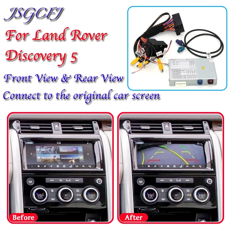 For Land Rover Discovery 5 L462 2017~2021 Rear Front ViewCamera Decoder Interface System Original Car Screen Upgrade CAM Adapter
For Land Rover Discovery 5 L462 2017~2021 Rear Front ViewCamera Decoder Interface System Original Car Screen Upgrade CAM Adapter