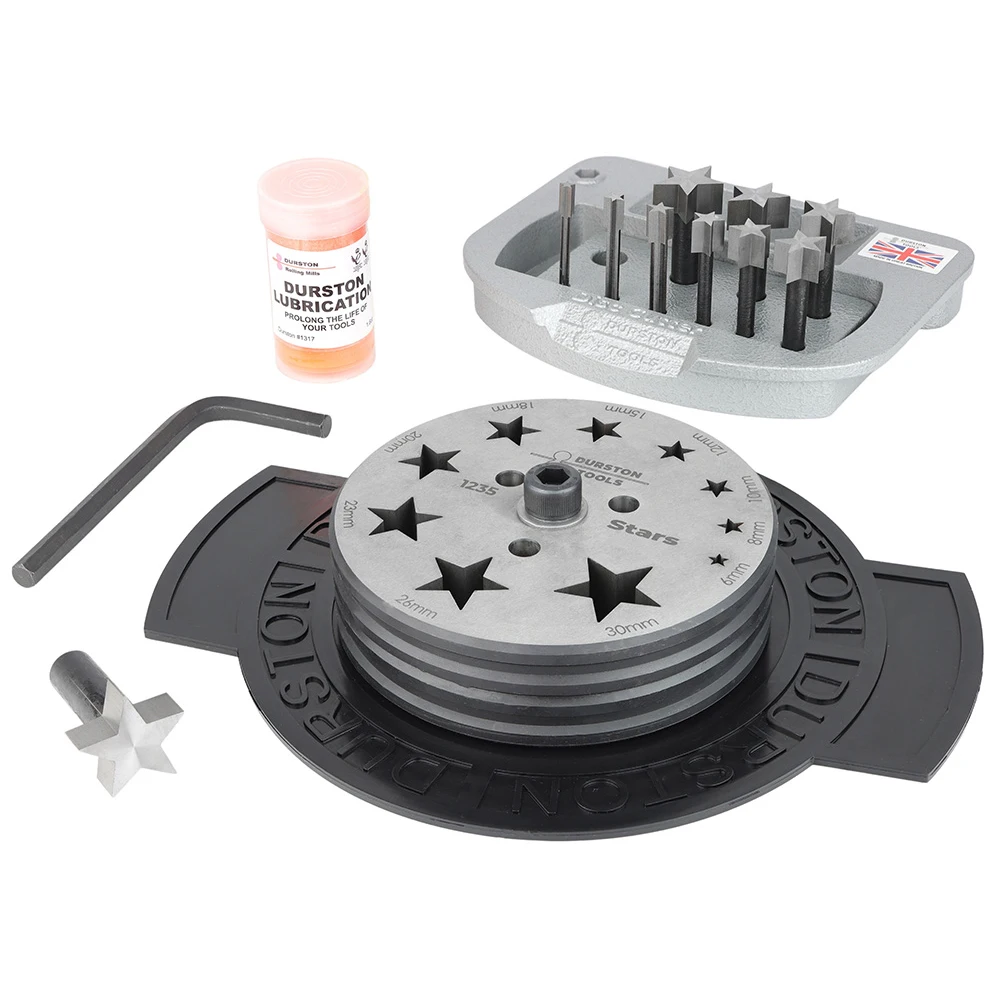 Durston 10pc Jewelry Crafting Star Disc Cutter Set Precision Star Punches 6-30mm for Charms & Pendants Making
Durston 10pc Jewelry Crafting Star Disc Cutter Set Precision Star Punches 6-30mm for Charms & Pendants Making
