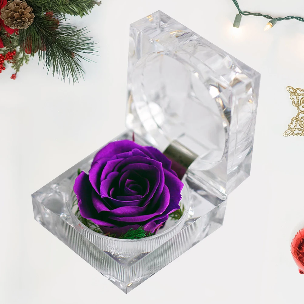 1pcs Preserved Petal Preserved Flowers Single Dome Flower Handmade Valentine Day Mother Christmas
1pcs Preserved Petal Preserved Flowers Single Dome Flower Handmade Valentine Day Mother Christmas