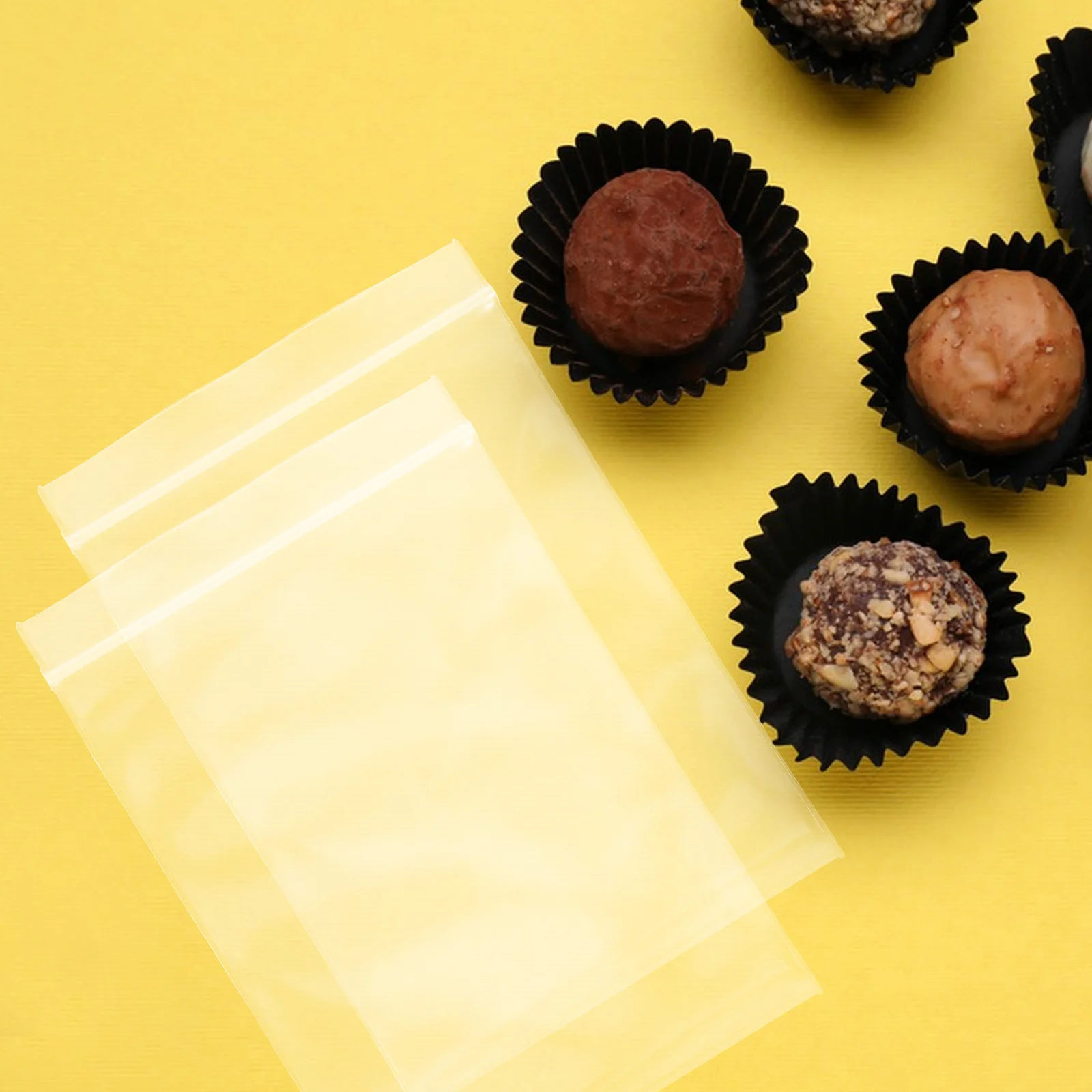 100Pcs Resealable Food Pouches Durable Lightweight Reusable Small Bags for Snacks Jewelry Crafts Packaging Small Packaging Bags
100Pcs Resealable Food Pouches Durable Lightweight Reusable Small Bags for Snacks Jewelry Crafts Packaging Small Packaging Bags