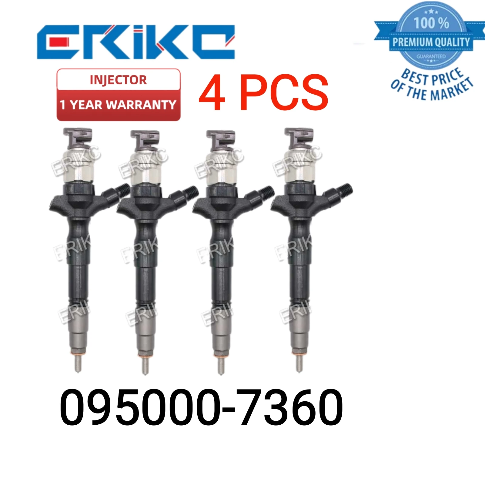 4 шт. инжектор в сборе 095000-736 # инжектор дизельного топлива 23670-30080 23670-30180 23670-30210 23670-39295 23670-30320 для Toyota
4 шт. инжектор в сборе 095000-736 # инжектор дизельного топлива 23670-30080 23670-30180 23670-30210 23670-39295 23670-30320 для Toyota