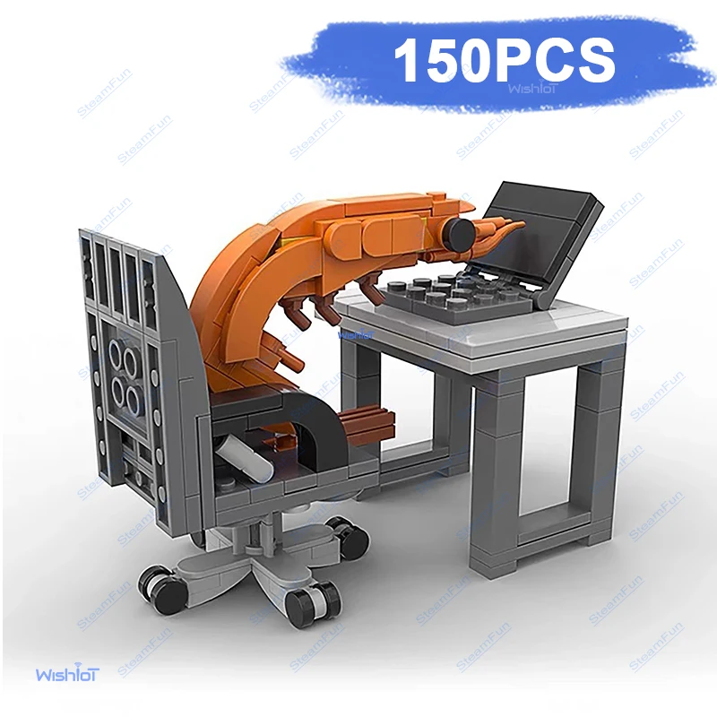 MOC Block Shrimp Ornament Model 150PCS City Construction Kit Toy Building Blocks Bricks Set for Kids Gifts
MOC Block Shrimp Ornament Model 150PCS City Construction Kit Toy Building Blocks Bricks Set for Kids Gifts