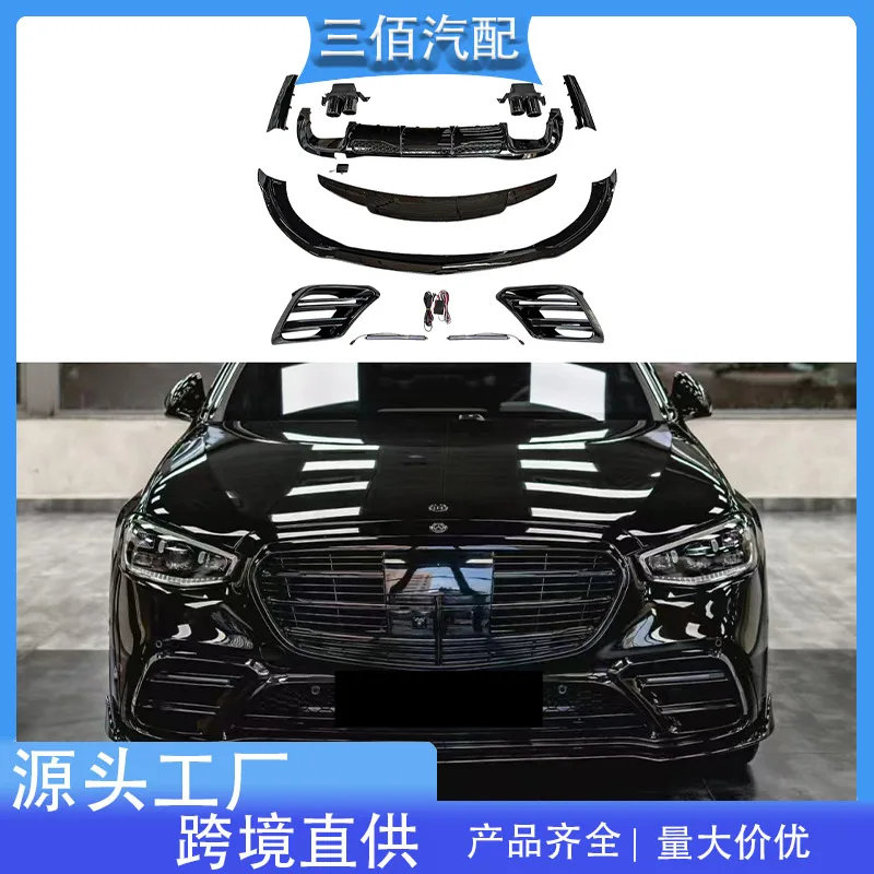 suitable for New Mercedes-Benz S-Class W223 Upgraded Barbos Appearance Kit Front Shovel Rear Lip Tailpipe Tail Wing Enclosure
suitable for New Mercedes-Benz S-Class W223 Upgraded Barbos Appearance Kit Front Shovel Rear Lip Tailpipe Tail Wing Enclosure