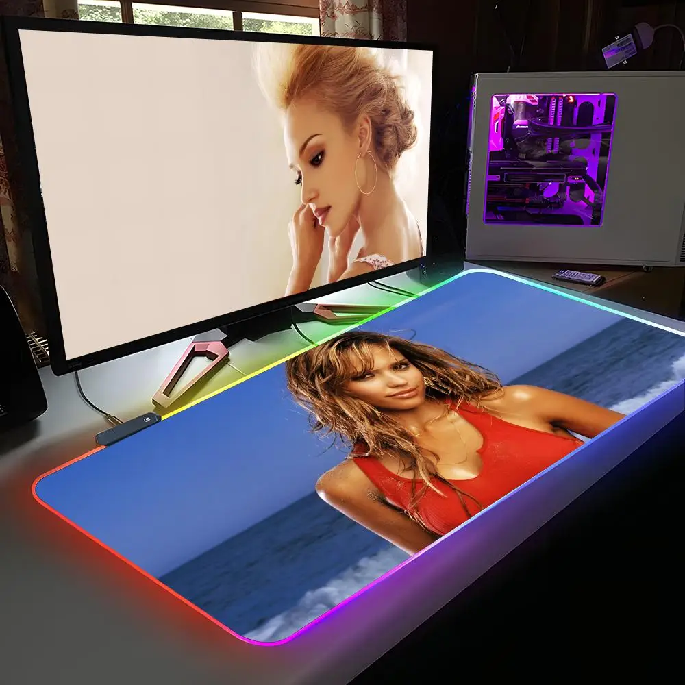 Jessica Alba Mouse Pad RGB Rubber Computer Laptop Official Game Colored esports Aesthetic Pretty Fashion Luxury Gift Mat
Jessica Alba Mouse Pad RGB Rubber Computer Laptop Official Game Colored esports Aesthetic Pretty Fashion Luxury Gift Mat