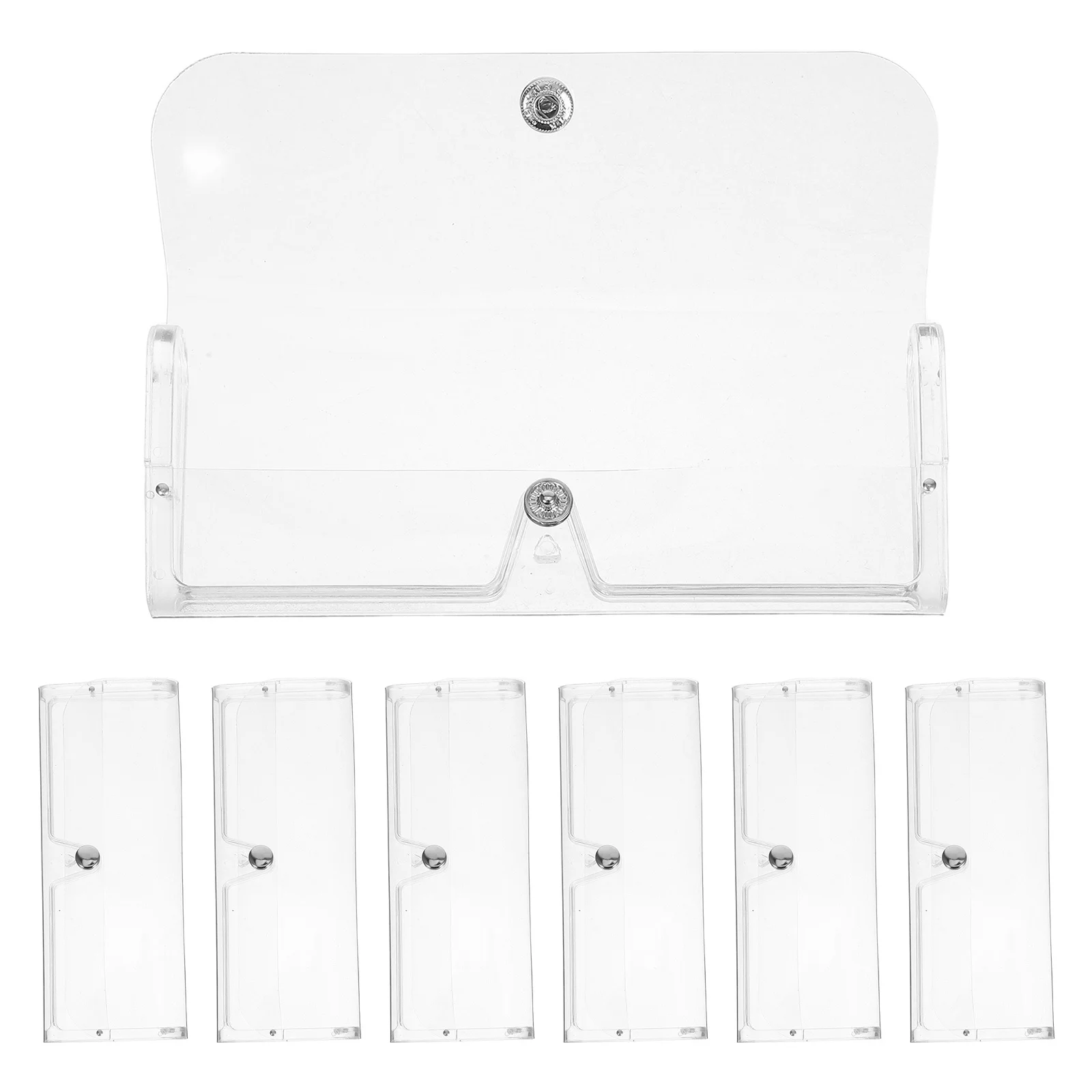 7pcs Hard Shell Glasses Case Lightweight Durable Plastic Eyeglass Storage Box Travel Sunglasses Holder For Men Women Organizer
7pcs Hard Shell Glasses Case Lightweight Durable Plastic Eyeglass Storage Box Travel Sunglasses Holder For Men Women Organizer