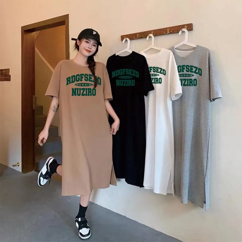 Популярное простое женское платье с короткими рукавами и английским принтом для беременных, летняя свободная домашняя одежда с круглым вырезом
Популярное простое женское платье с короткими рукавами и английским принтом для беременных, летняя свободная домашняя одежда с круглым вырезом