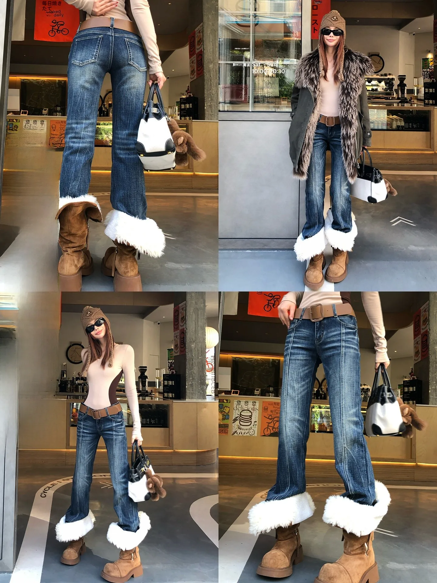 Elastic Cotton Belt Women's Slimming Jeans Original Design Casual Straight Leg Blue Denim Pants for Commuting And Daily Wear
Elastic Cotton Belt Women's Slimming Jeans Original Design Casual Straight Leg Blue Denim Pants for Commuting And Daily Wear