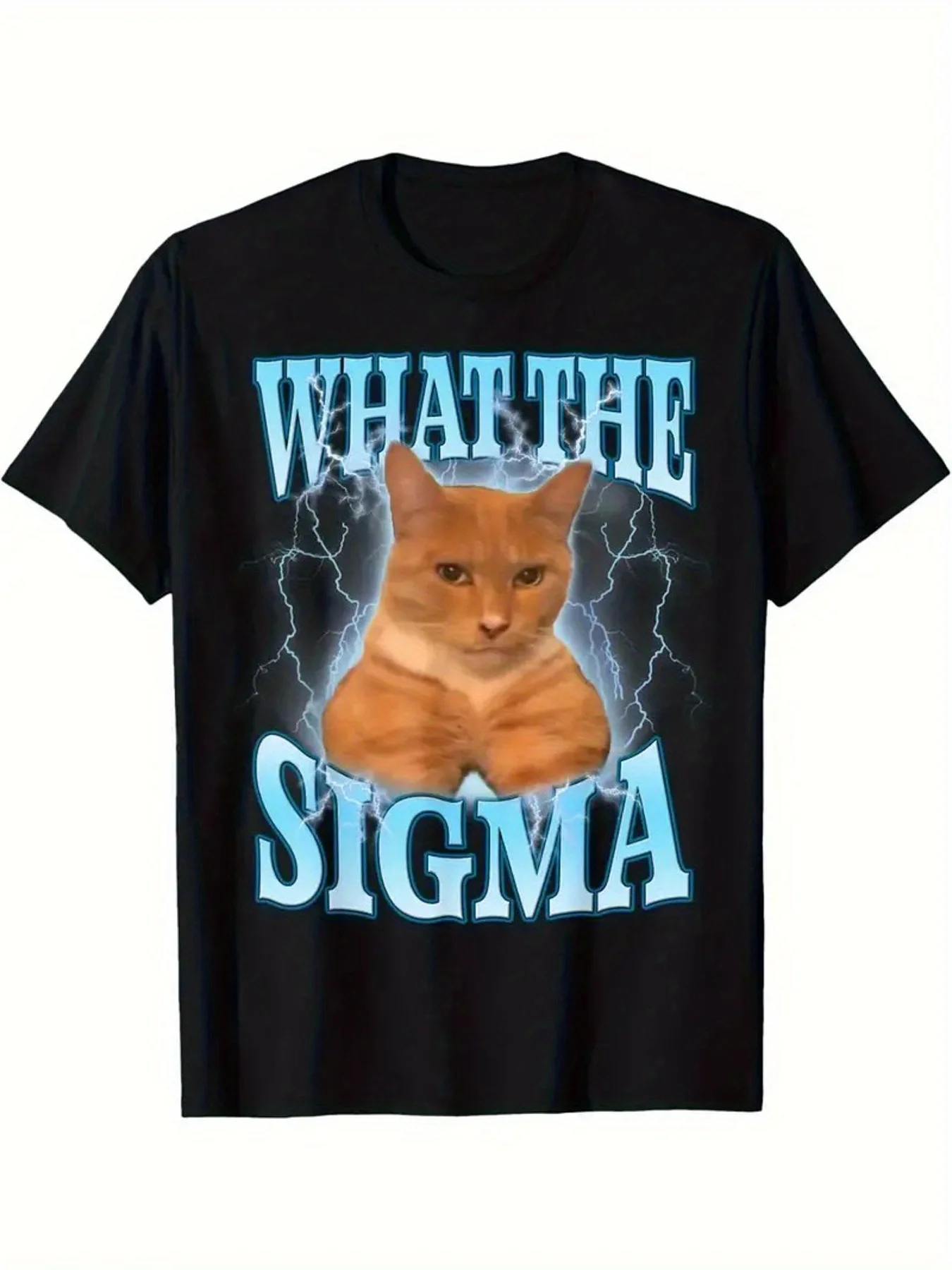 1pc, 100% Pure Cotton, Cute Little Orange Cat Exquisite Pattern Letter Printed T-Shirt, Seasonal Casual Trendy Men'S T-Shirt, Ro
1pc, 100% Pure Cotton, Cute Little Orange Cat Exquisite Pattern Letter Printed T-Shirt, Seasonal Casual Trendy Men'S T-Shirt, Ro
