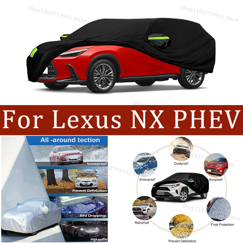 For Lexus NX PHEV Car Cover Full Covers with Reflective Strip Dustproof UV Scratch-Resistant Sunscreen Protective cover
For Lexus NX PHEV Car Cover Full Covers with Reflective Strip Dustproof UV Scratch-Resistant Sunscreen Protective cover
