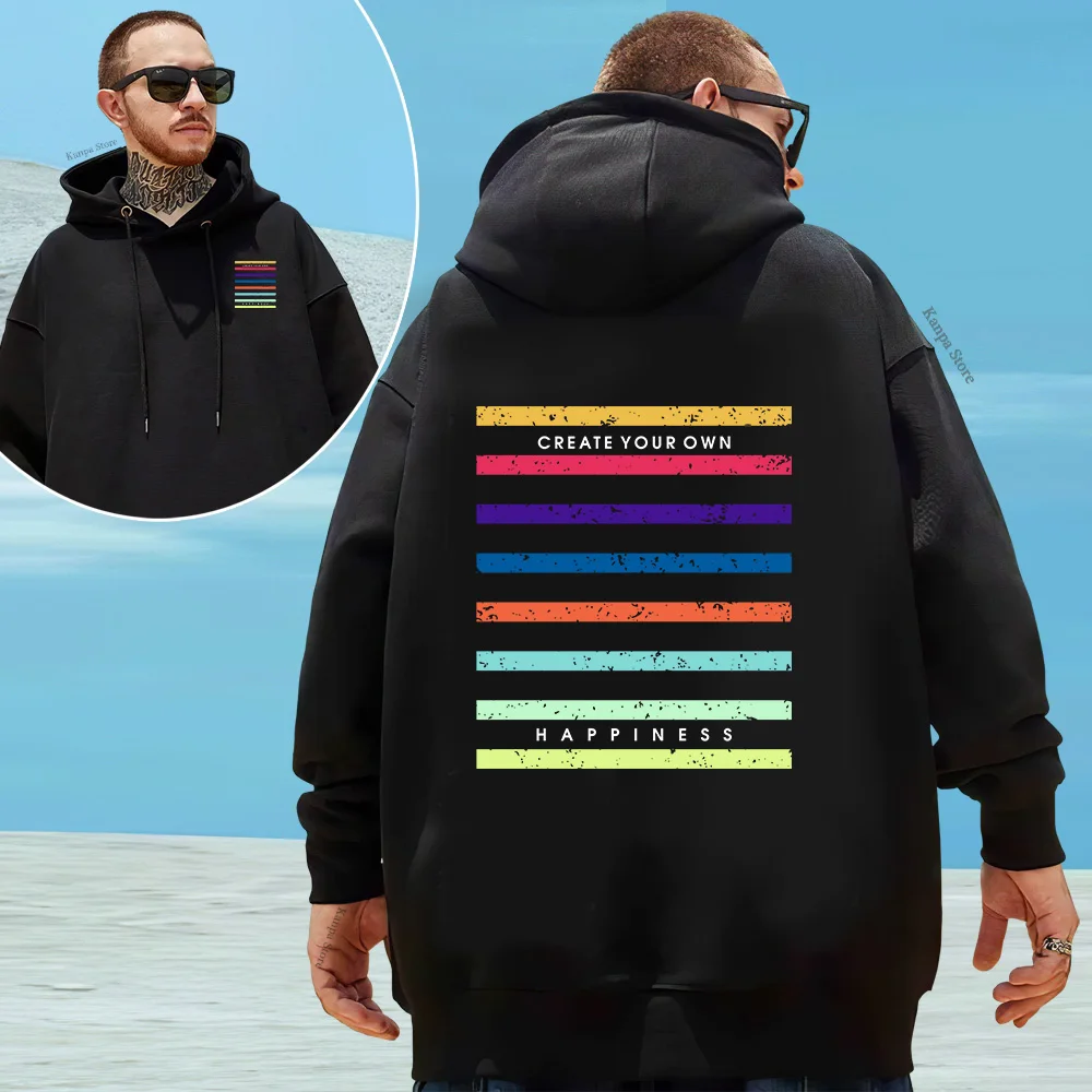 New Spring Autumn Casual Sweatshirts Men Hoodies Colorful striped printed pattern Pullover Streetwear Solid Hoodie Hoodies
New Spring Autumn Casual Sweatshirts Men Hoodies Colorful striped printed pattern Pullover Streetwear Solid Hoodie Hoodies