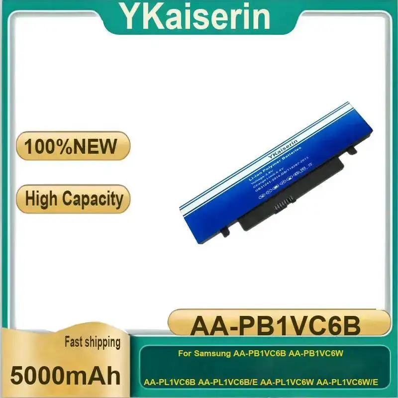 Аккумулятор для ноутбука 5000 мАч для Samsung AA-PB1VC6B AA-PB1VC6W AA-PL1VC6B E AA-PL1VC6W
Аккумулятор для ноутбука 5000 мАч для Samsung AA-PB1VC6B AA-PB1VC6W AA-PL1VC6B E AA-PL1VC6W