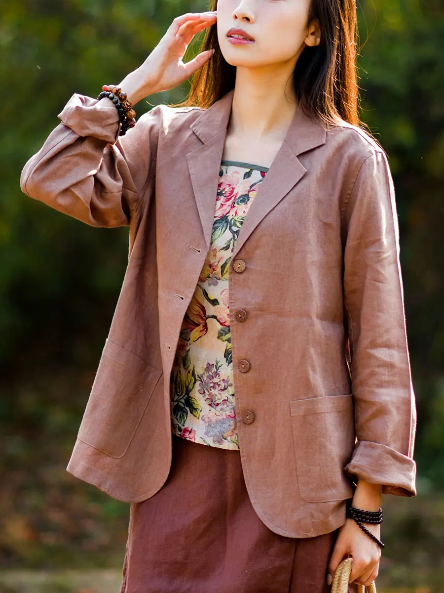 New Spring 2025 Women's Casual Linen Jaet Loose Cotton Linen Outerwear Versatile Top Open Cardigan Commute Sle Long Sve
New Spring 2025 Women's Casual Linen Jaet Loose Cotton Linen Outerwear Versatile Top Open Cardigan Commute Sle Long Sve