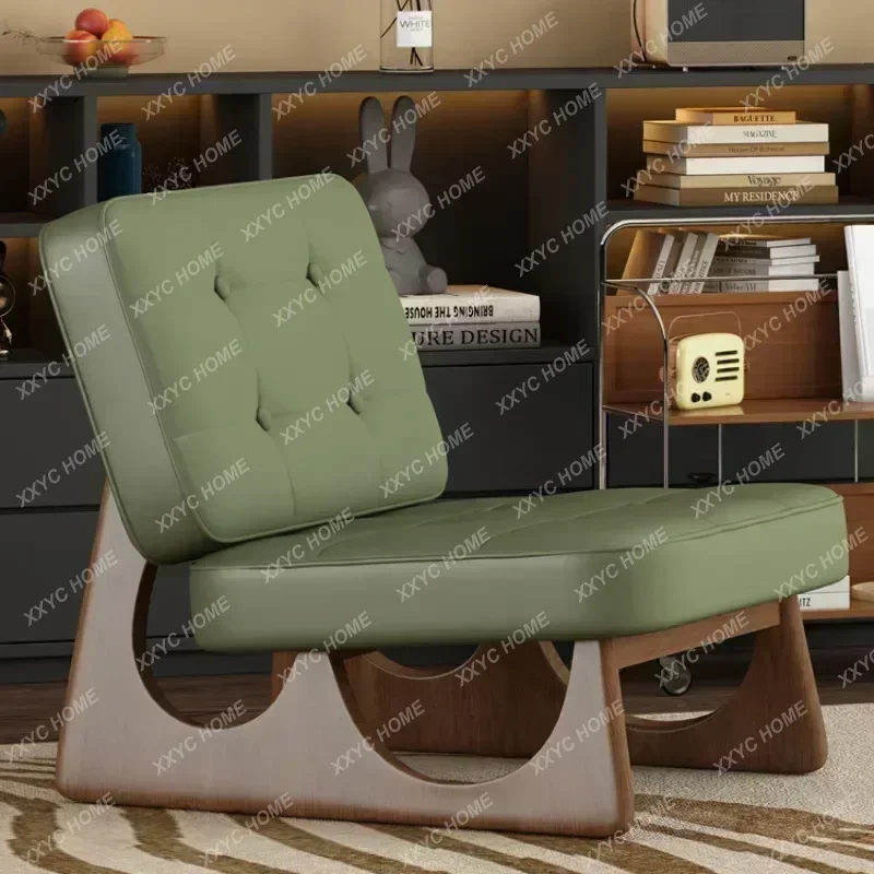 Retro Cushion Chairs Balcony Green Spong Wood Chair Designer Ergonomic Sillones Para Sala De Estar Living Room Furniture
Retro Cushion Chairs Balcony Green Spong Wood Chair Designer Ergonomic Sillones Para Sala De Estar Living Room Furniture