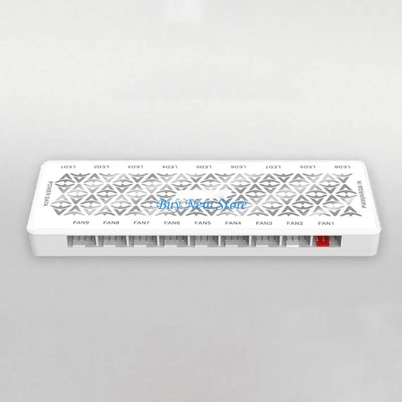 20CE ARGB + PWM Fan HUB 5V 3Pin ARGB Chassis Fan Controller 9-Port Expansion Adapter
20CE ARGB + PWM Fan HUB 5V 3Pin ARGB Chassis Fan Controller 9-Port Expansion Adapter