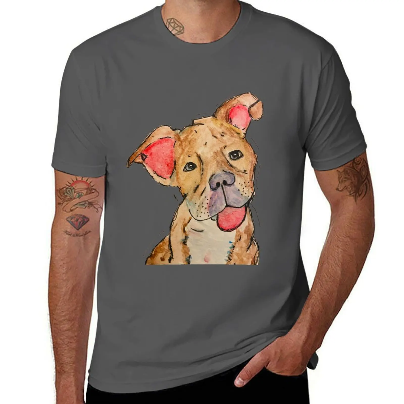 Bull Pit Pup T-Shirt Lightweight Basic Short Sleeve Shirt
Bull Pit Pup T-Shirt Lightweight Basic Short Sleeve Shirt
