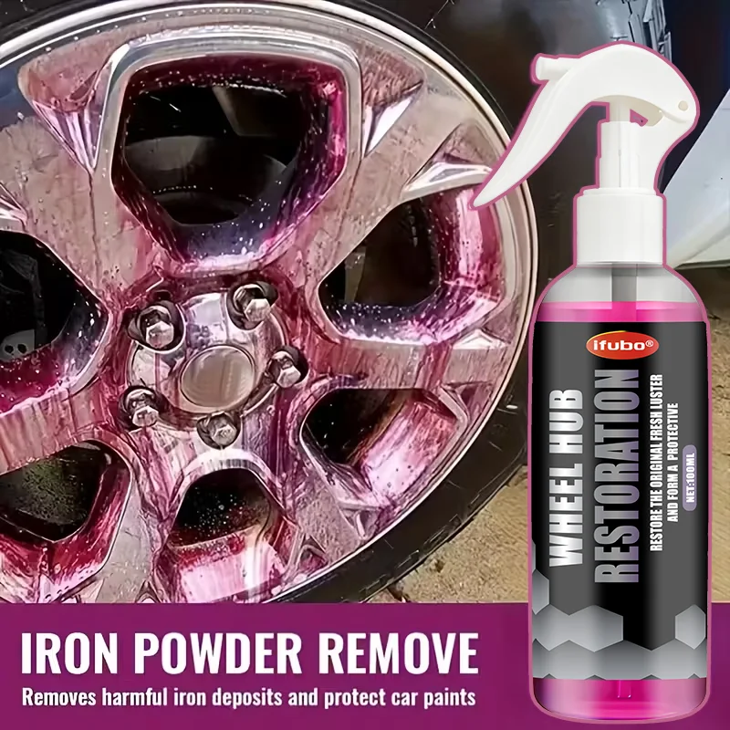 IFUBO 100ML Car Wheel Hub Iron Remover Spray Wheel Cleaner Rust Remover Wheel Hub Restoration Multi-Purpose for Car Maintenance
IFUBO 100ML Car Wheel Hub Iron Remover Spray Wheel Cleaner Rust Remover Wheel Hub Restoration Multi-Purpose for Car Maintenance