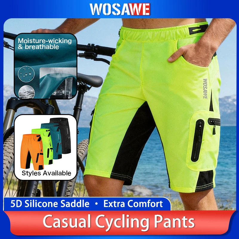 WOSAWE MTB Cycling Shorts Men Mountain Bike Downhill Motocross Racing Moto Bicycle Summer Quick Dry Breathable Short Pants
WOSAWE MTB Cycling Shorts Men Mountain Bike Downhill Motocross Racing Moto Bicycle Summer Quick Dry Breathable Short Pants