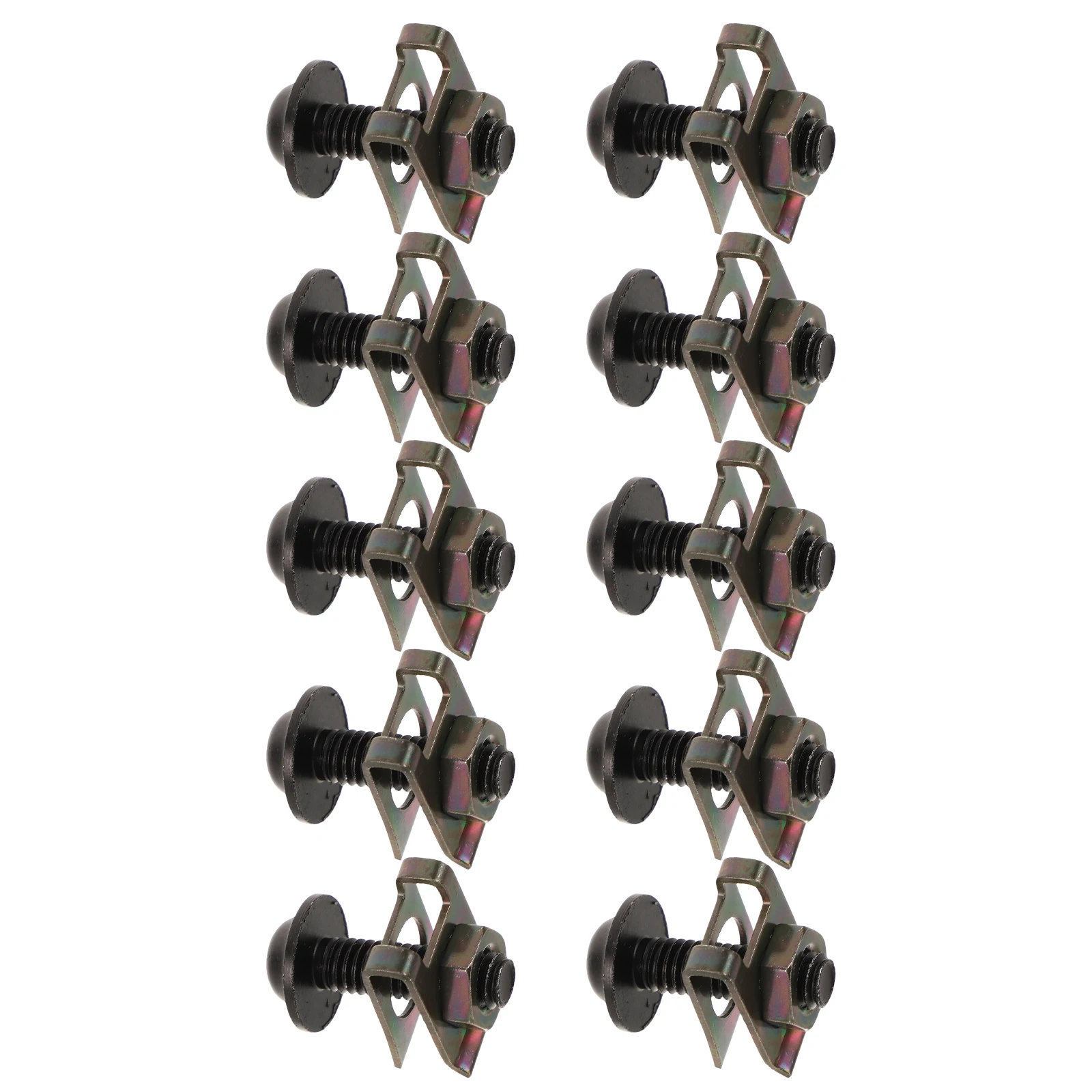 10pcs 6mm Self Tapping Black Aluminum Clips Screws Motorcycle Fairing Panels Stylish Lightweight Skid Plate Bolts
10pcs 6mm Self Tapping Black Aluminum Clips Screws Motorcycle Fairing Panels Stylish Lightweight Skid Plate Bolts