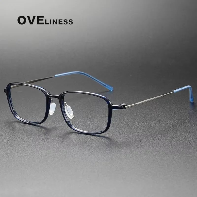 Acetate Titanium Glasses Frame men Women 2025 New Vintage square male Eyeglasses frames male Spectacles full Eyewear
Acetate Titanium Glasses Frame men Women 2025 New Vintage square male Eyeglasses frames male Spectacles full Eyewear