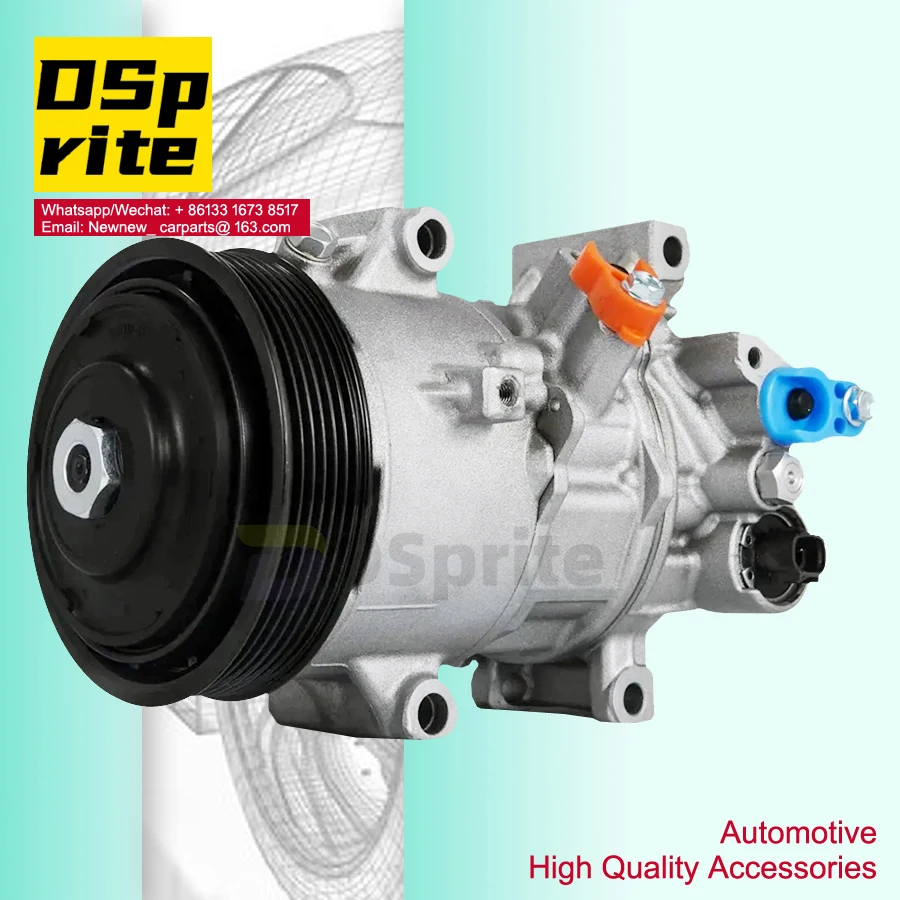 Новый компрессор кондиционера CO29198C для Toyota Corolla / Corolla iM 2014-2022 годов выпуска, 1.8L, артикулы: 8831002852, 8831002851, 8831012B30, 8831002B80
Новый компрессор кондиционера CO29198C для Toyota Corolla / Corolla iM 2014-2022 годов выпуска, 1.8L, артикулы: 8831002852, 8831002851, 8831012B30, 8831002B80