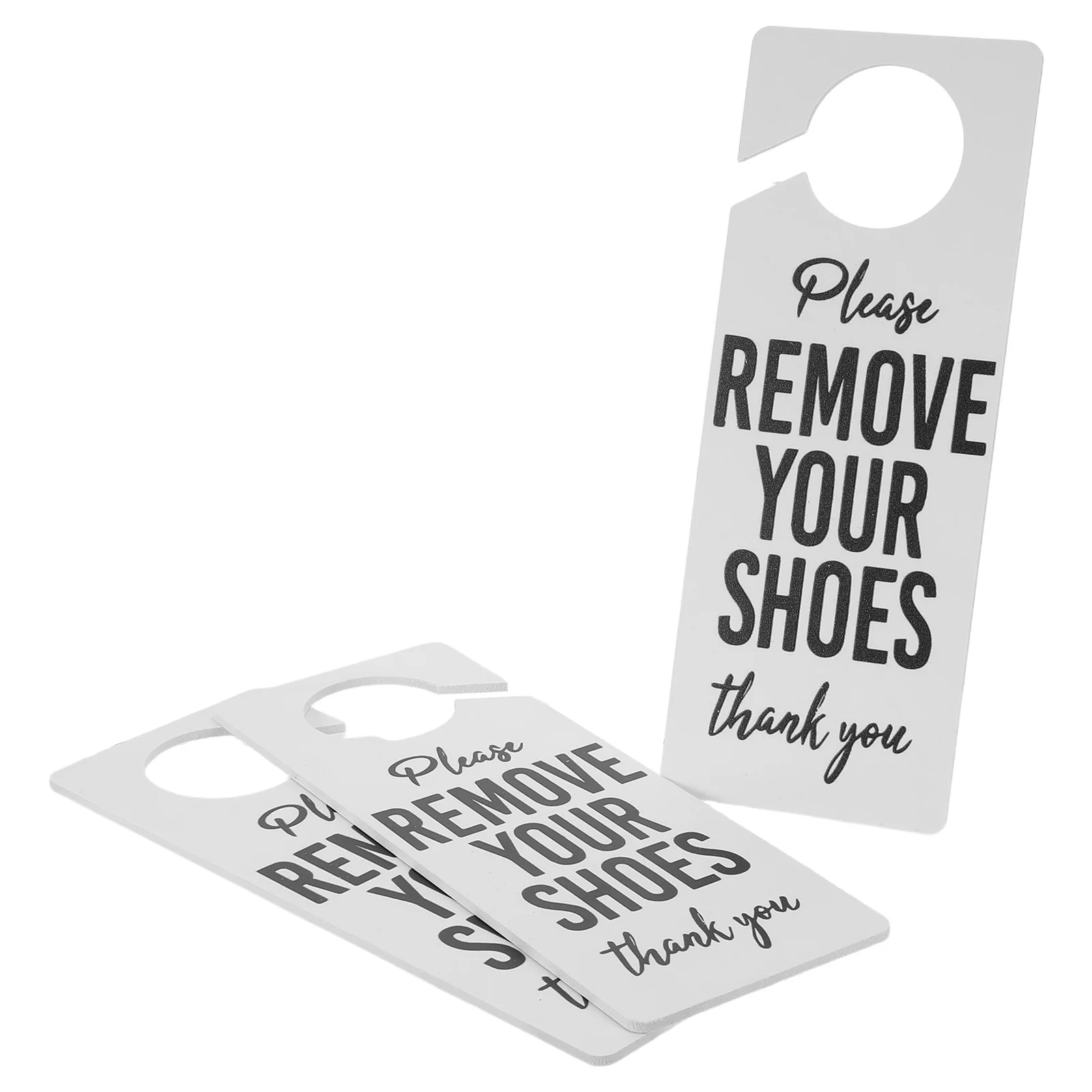 3pcs Please Remove Your Shoes Sign: Funny Pvc Door Hanger For Home Office Yoga Room Entrance Shoe Removal Reminder Decorative
3pcs Please Remove Your Shoes Sign: Funny Pvc Door Hanger For Home Office Yoga Room Entrance Shoe Removal Reminder Decorative