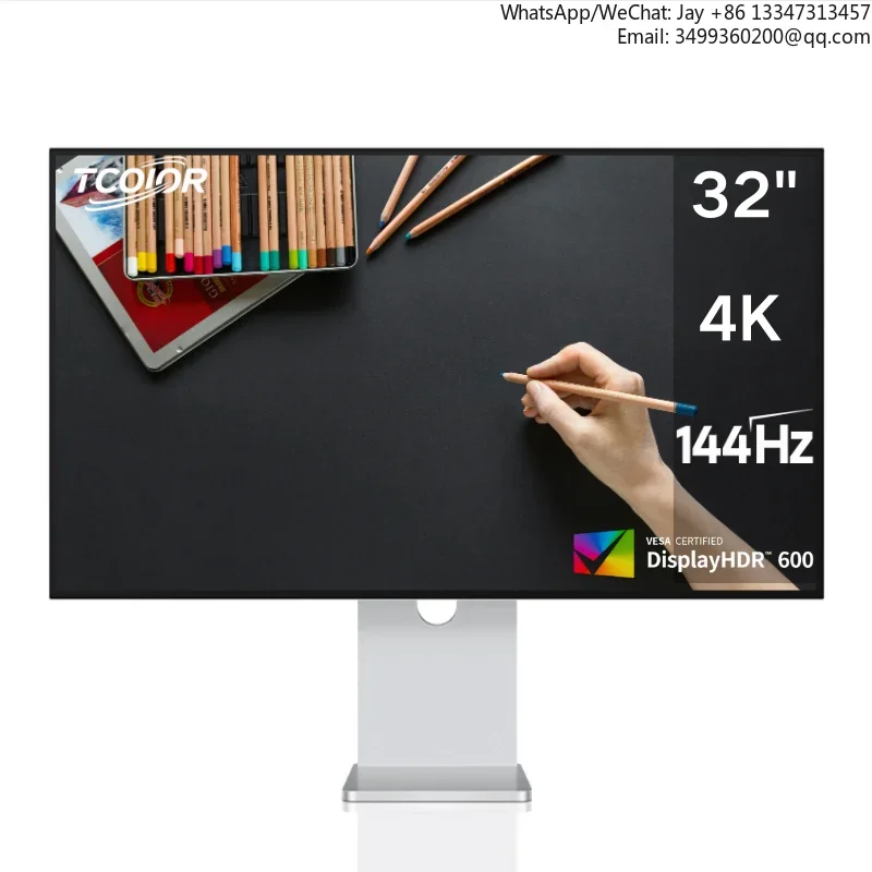 Gaming Monitor 32 Inch 4k Pc Screen Flat Display Frameless Ultra Wide Lcd Monitors 144hz Studio Display Computer Monitor
Gaming Monitor 32 Inch 4k Pc Screen Flat Display Frameless Ultra Wide Lcd Monitors 144hz Studio Display Computer Monitor