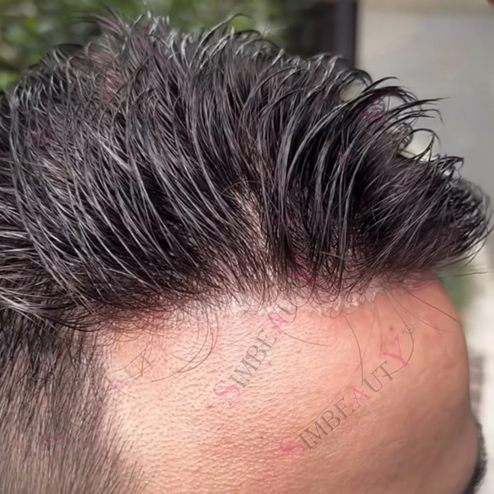 Black Blonde 0.03mm Super Ultra Thin Skin Base 80% Density 1B80 White Grey Human Hair Toupee for Men Capillary Prosthesis System
Black Blonde 0.03mm Super Ultra Thin Skin Base 80% Density 1B80 White Grey Human Hair Toupee for Men Capillary Prosthesis System