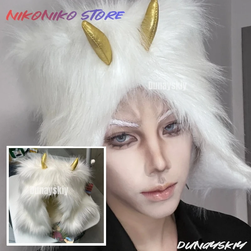 JoJ0's Bizaarre Adventure Cosplay Weather Report Hat Plush White Warm Winter Hat Stone Ocean Weather Report Cosplay
JoJ0's Bizaarre Adventure Cosplay Weather Report Hat Plush White Warm Winter Hat Stone Ocean Weather Report Cosplay
