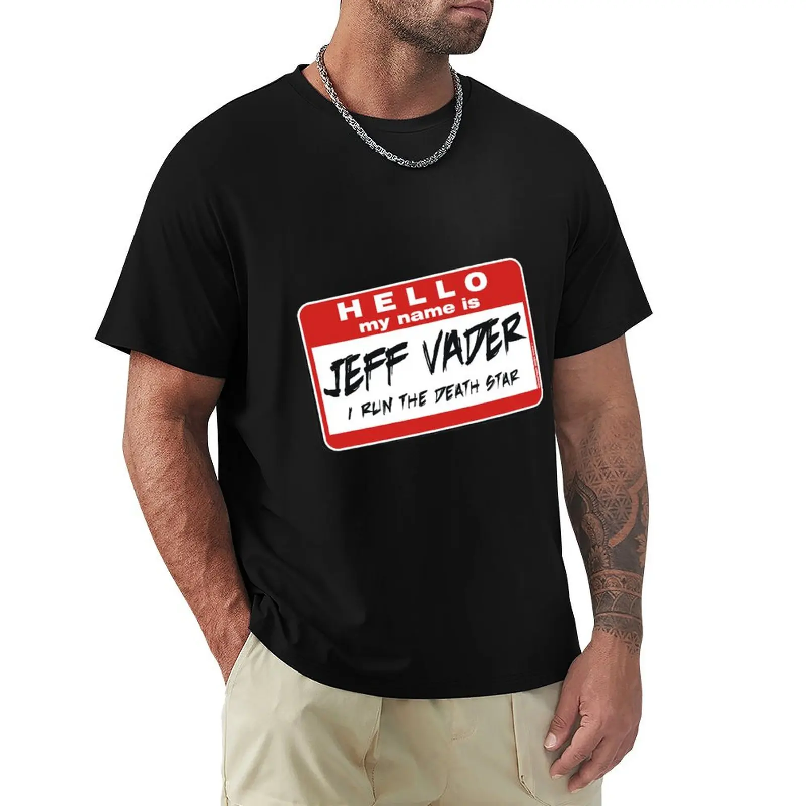 I'm Jeff Vader T-Shirt Light Athletic Short Sleeve Tee Shirt
I'm Jeff Vader T-Shirt Light Athletic Short Sleeve Tee Shirt