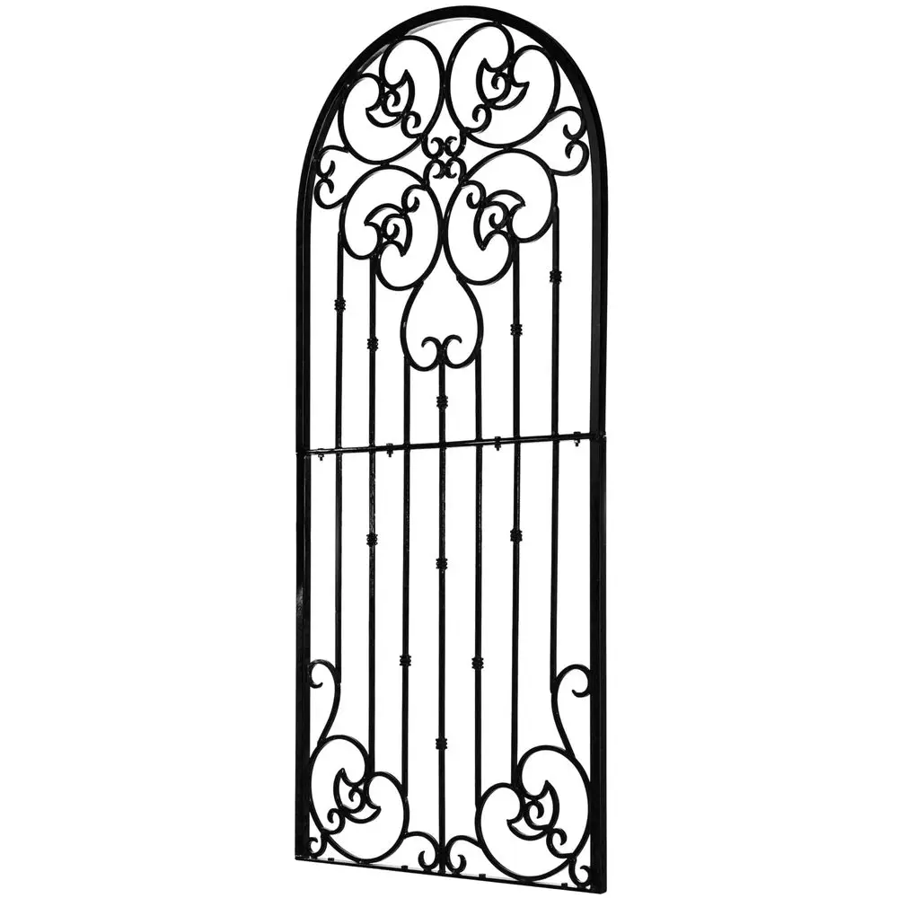Large Garden Trellis Wrought Iron Heavy Scroll Metal Decoration Model GAR545 Large Black
Large Garden Trellis Wrought Iron Heavy Scroll Metal Decoration Model GAR545 Large Black