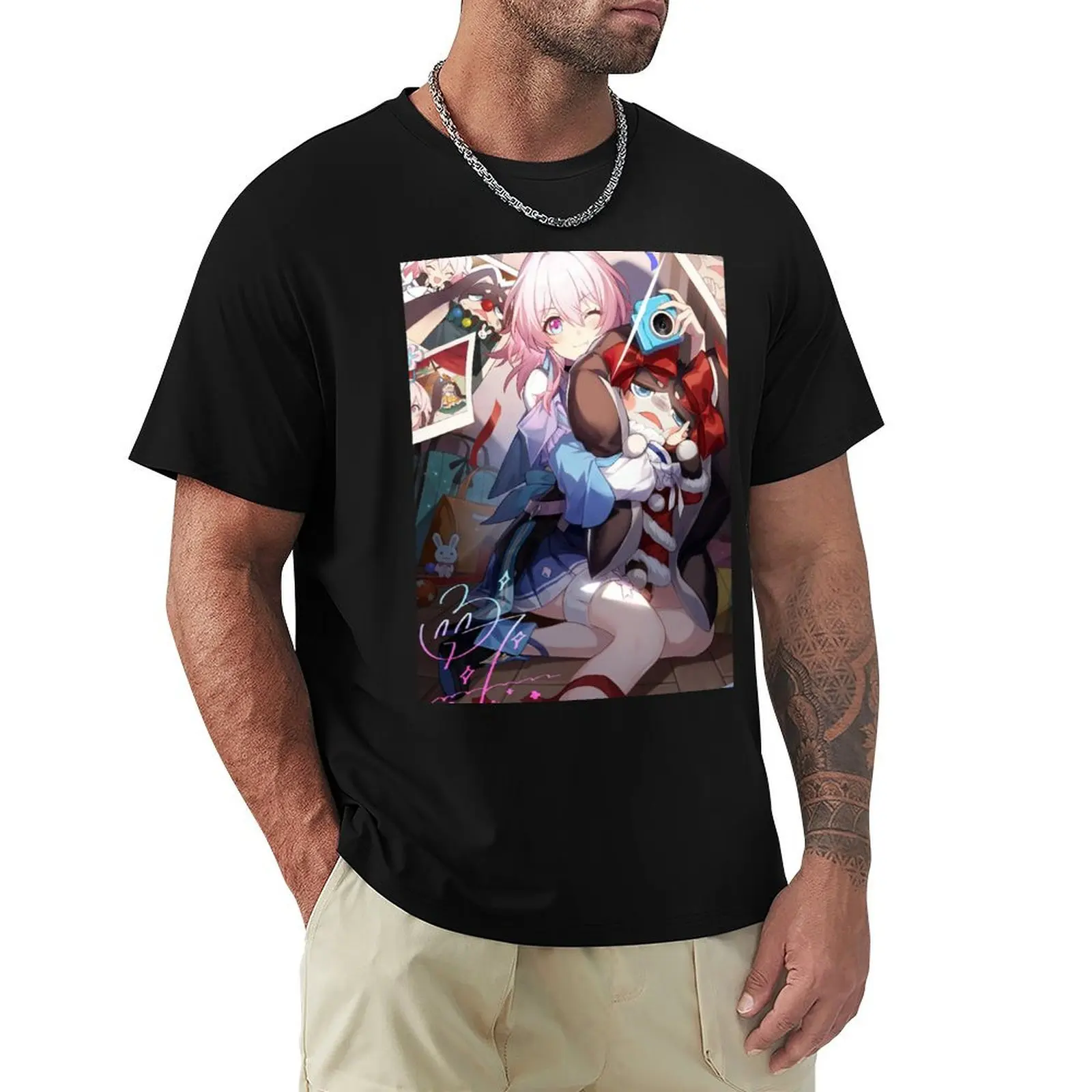 Honkai Star Rail Cute March 7th Pom Pom T-Shirt Aesthetic clothing oversized graphic tee men t shirt
Honkai Star Rail Cute March 7th Pom Pom T-Shirt Aesthetic clothing oversized graphic tee men t shirt