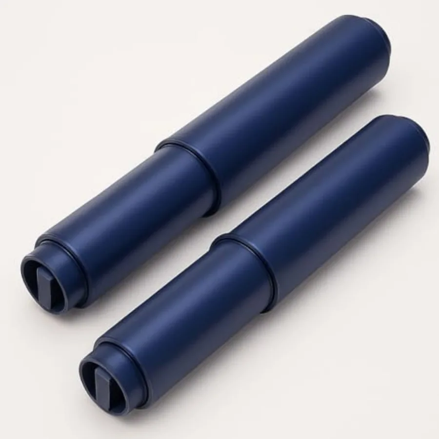 2 Pieces Universal Plastic Spring Loaded Toilet Paper Holder Roller Replacement, Chrome Blue
2 Pieces Universal Plastic Spring Loaded Toilet Paper Holder Roller Replacement, Chrome Blue