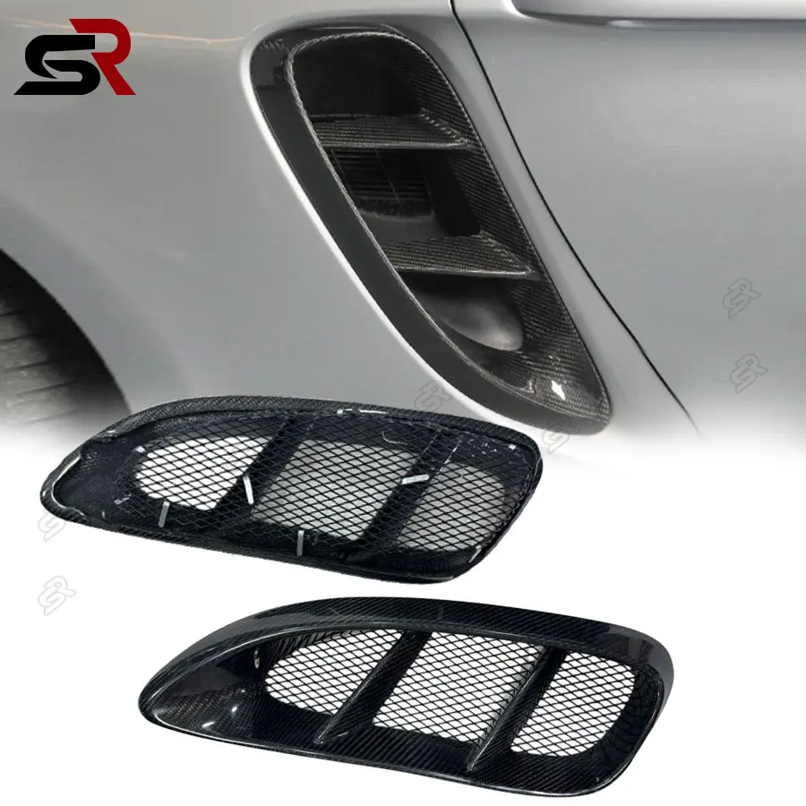 For Porsche 718 Side Fender Intakes Air Vents Trim Cover Caps Splitters Carbon Fiber Upgrade Body kit2016-2019
For Porsche 718 Side Fender Intakes Air Vents Trim Cover Caps Splitters Carbon Fiber Upgrade Body kit2016-2019