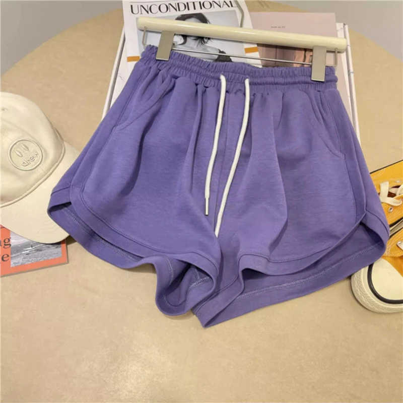 High Waist Wide Leg Short Pants Women's Summer Versatile Loose Korean Style Candy Color Sport Casual Hot Pants Trendy INS
High Waist Wide Leg Short Pants Women's Summer Versatile Loose Korean Style Candy Color Sport Casual Hot Pants Trendy INS