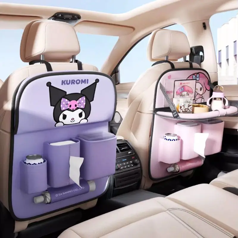 Anime Cartoon Kawaii Sanrio Melody Kuromi Car Chair Back Hanging Bag Vehicle Mounted Storage Storage Storage Bag Small Table New
Anime Cartoon Kawaii Sanrio Melody Kuromi Car Chair Back Hanging Bag Vehicle Mounted Storage Storage Storage Bag Small Table New