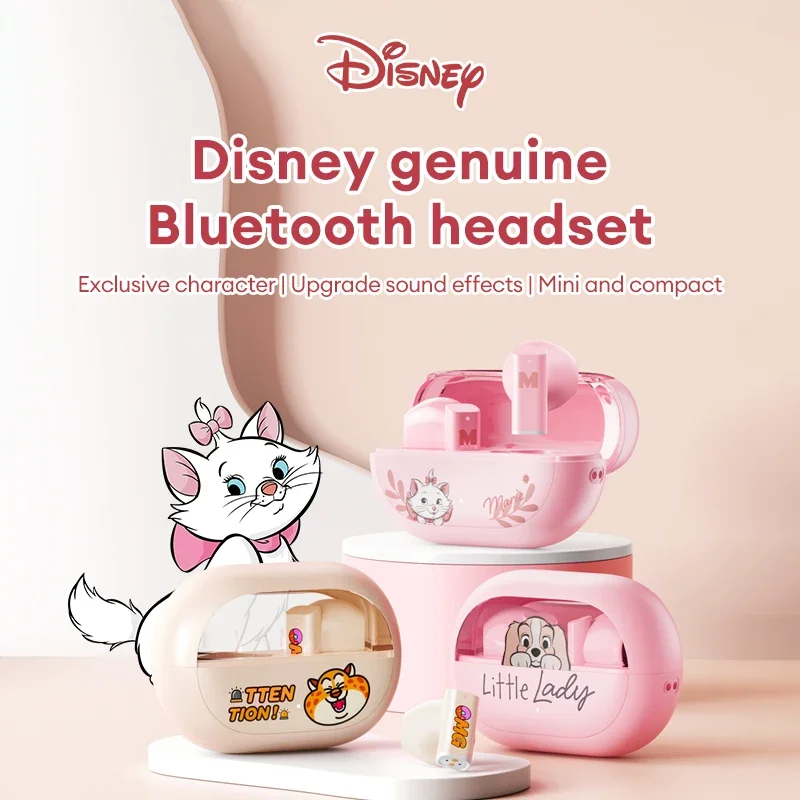 Disney Earphones Wireless Bluetooth 5.4 Gaming Headset Noise Reduction HD Call Sport Earbuds Cute Marie Headphones QS-T18
Disney Earphones Wireless Bluetooth 5.4 Gaming Headset Noise Reduction HD Call Sport Earbuds Cute Marie Headphones QS-T18