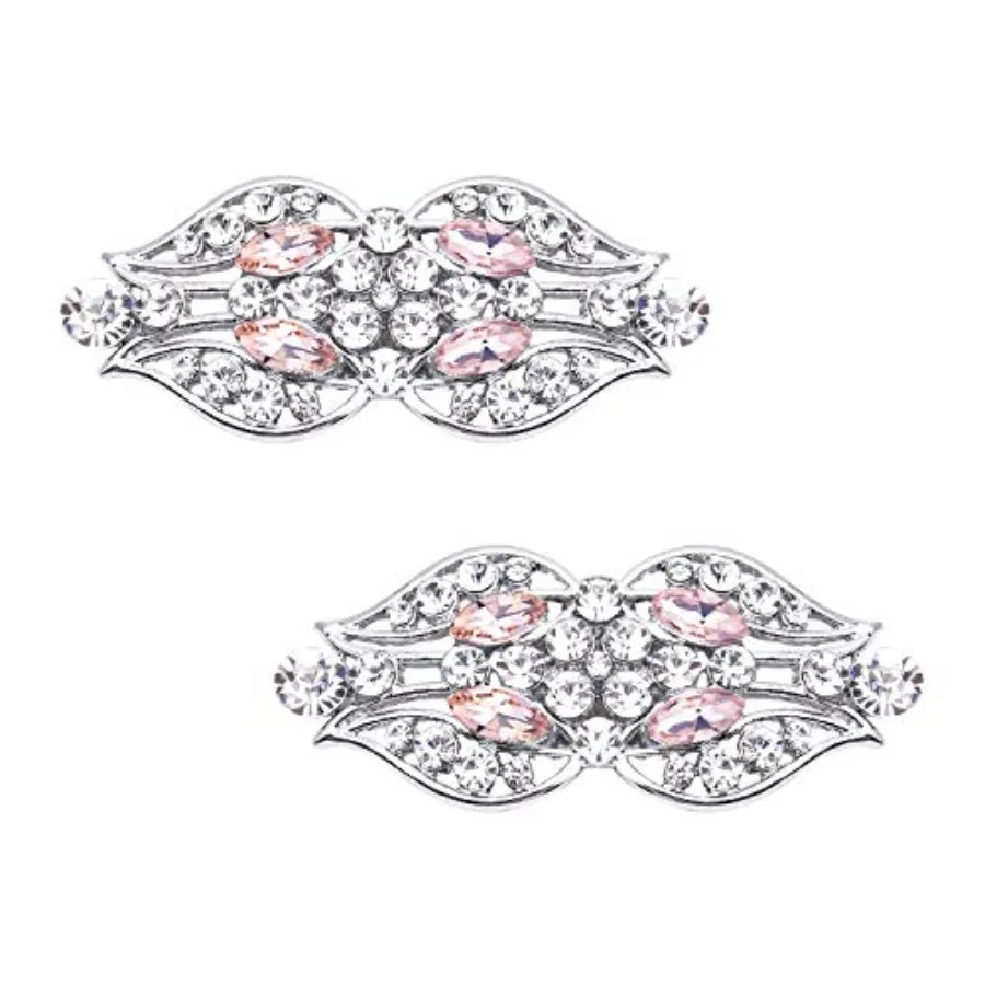 ELEGANTPARK Shoes Dress Hat Accessories Fashion Rhinestones Crystal Shoe Clips 2 Pcs Multi Color
ELEGANTPARK Shoes Dress Hat Accessories Fashion Rhinestones Crystal Shoe Clips 2 Pcs Multi Color