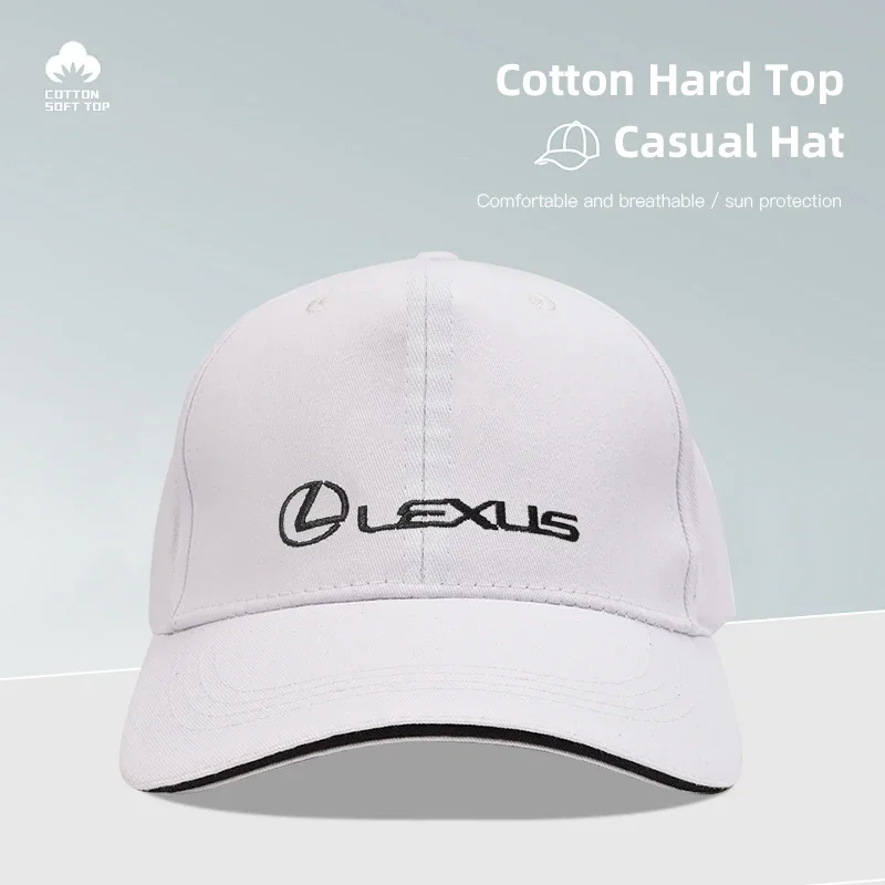 Lexus Emblem Baseball Hat Men Women Adjustable Peaked Cap For Lexus F SPORT GS GX IS LS LX CT LC LBX NX RX 350h 450h ES UX 300e
Lexus Emblem Baseball Hat Men Women Adjustable Peaked Cap For Lexus F SPORT GS GX IS LS LX CT LC LBX NX RX 350h 450h ES UX 300e