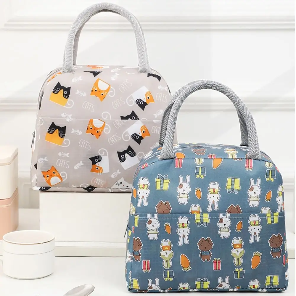 Cartoon Print Portable Insulated Lunch Bag Food Fresh Waterproof Thermal Lunch Package Large Capacity Picnic Handbags
Cartoon Print Portable Insulated Lunch Bag Food Fresh Waterproof Thermal Lunch Package Large Capacity Picnic Handbags
