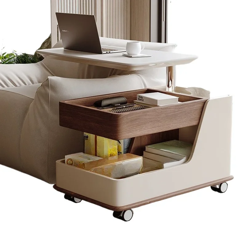 Lifting mobile coffee table small apartment living room retro cream wind trolley multi-functional so fa si de ta ble
Lifting mobile coffee table small apartment living room retro cream wind trolley multi-functional so fa si de ta ble