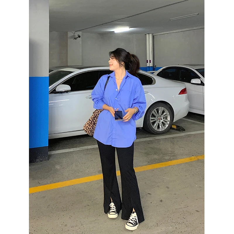 Женская элитная одежда Blue irt, осень 2023, женская верхняя одежда большого размера средней длины, корейская одежда для поездок на работу
Женская элитная одежда Blue irt, осень 2023, женская верхняя одежда большого размера средней длины, корейская одежда для поездок на работу