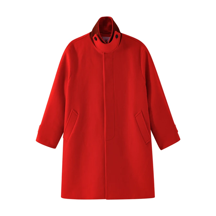 Hukket Neutral Wool Blend Cotton Jaet A-Line Overlap Design Long Sve Mid-Length Coat Pure Color Commute Sle Button Clo...
Hukket Neutral Wool Blend Cotton Jaet A-Line Overlap Design Long Sve Mid-Length Coat Pure Color Commute Sle Button Clo...