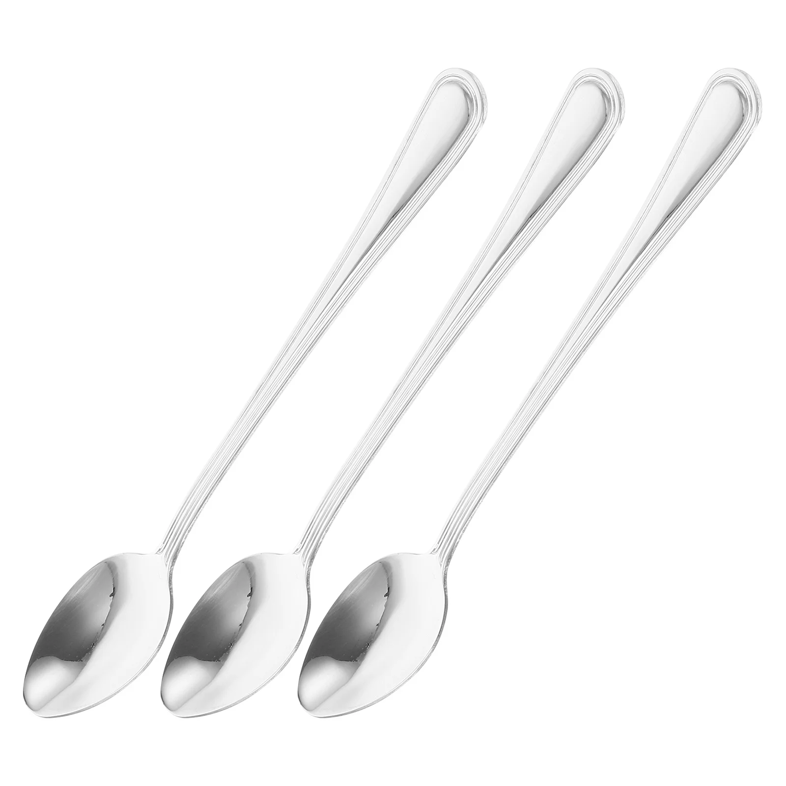 3Pcs Stainless Steel Long Handle Coffee Mixing Spoons Dessert Beverage Kitchen Spoons Practical Household Coffee Spoon
3Pcs Stainless Steel Long Handle Coffee Mixing Spoons Dessert Beverage Kitchen Spoons Practical Household Coffee Spoon