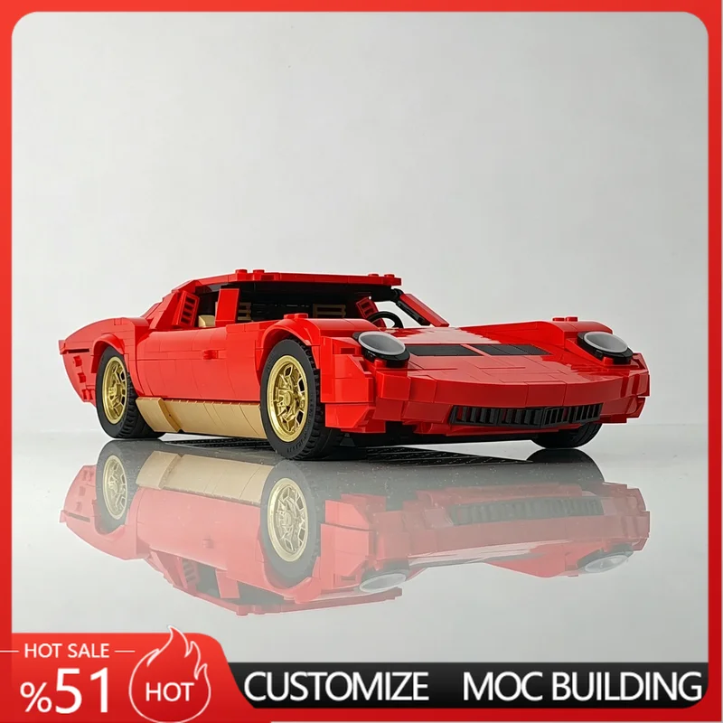 1177PCS Retro Sports Car Custom Building Blocks Model DIY Assembly Educational Toy funs Birthday Festival Home Decoration Gifts
1177PCS Retro Sports Car Custom Building Blocks Model DIY Assembly Educational Toy funs Birthday Festival Home Decoration Gifts