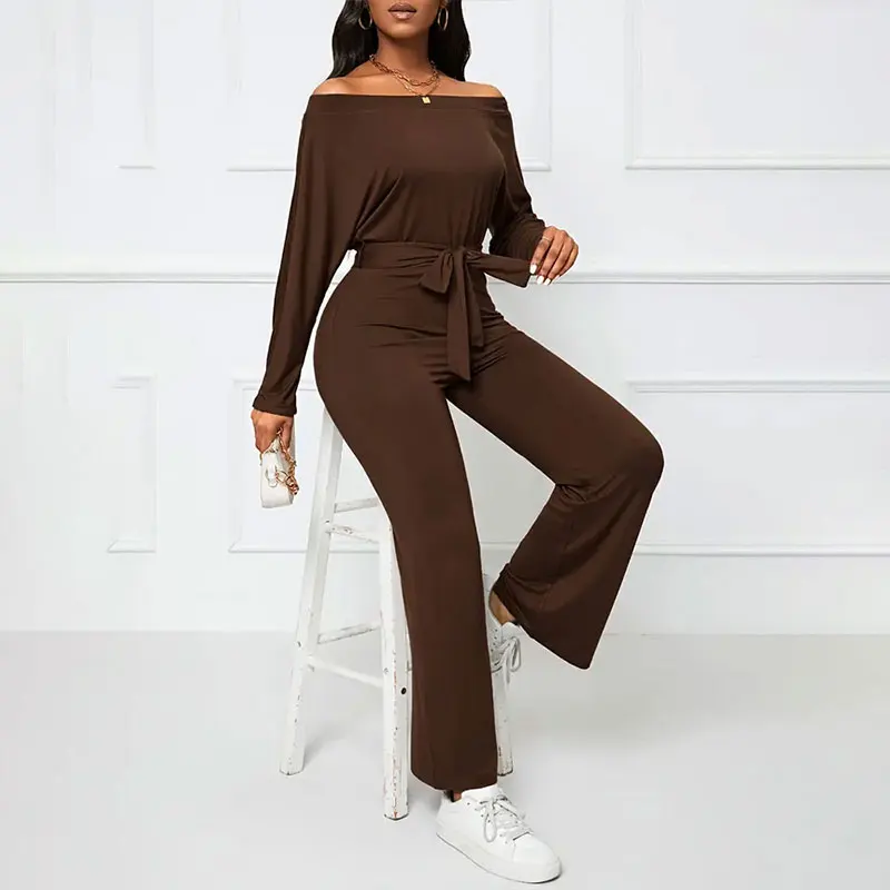 Y.KUKU New Long Jumpsuit Women 2024 Autumn Brand Casual Off Shoulder Long Sleeve Women Clothing Jumpsuits Overalls Female
Y.KUKU New Long Jumpsuit Women 2024 Autumn Brand Casual Off Shoulder Long Sleeve Women Clothing Jumpsuits Overalls Female