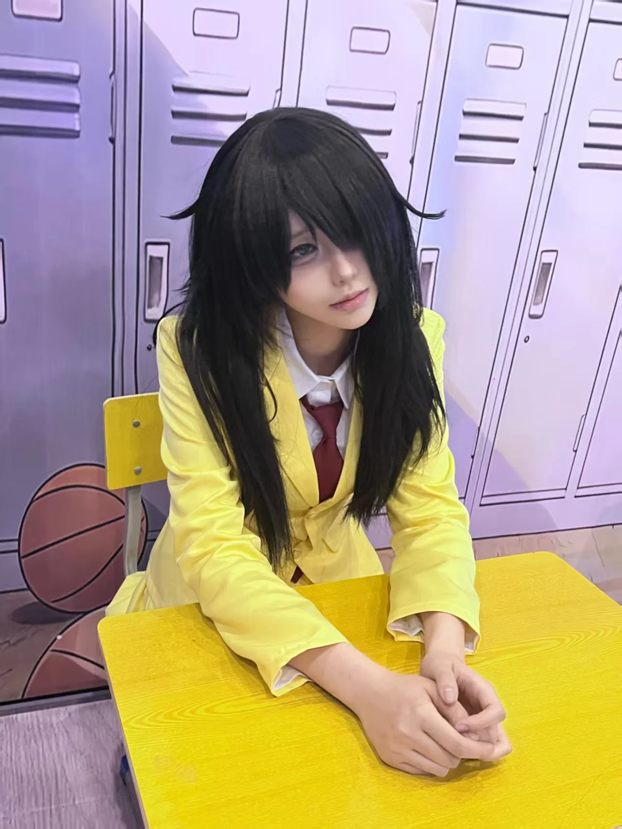Watamote Cosplay Costume Full Set, Tomoko Kuroki Anime Outfit
Watamote Cosplay Costume Full Set, Tomoko Kuroki Anime Outfit